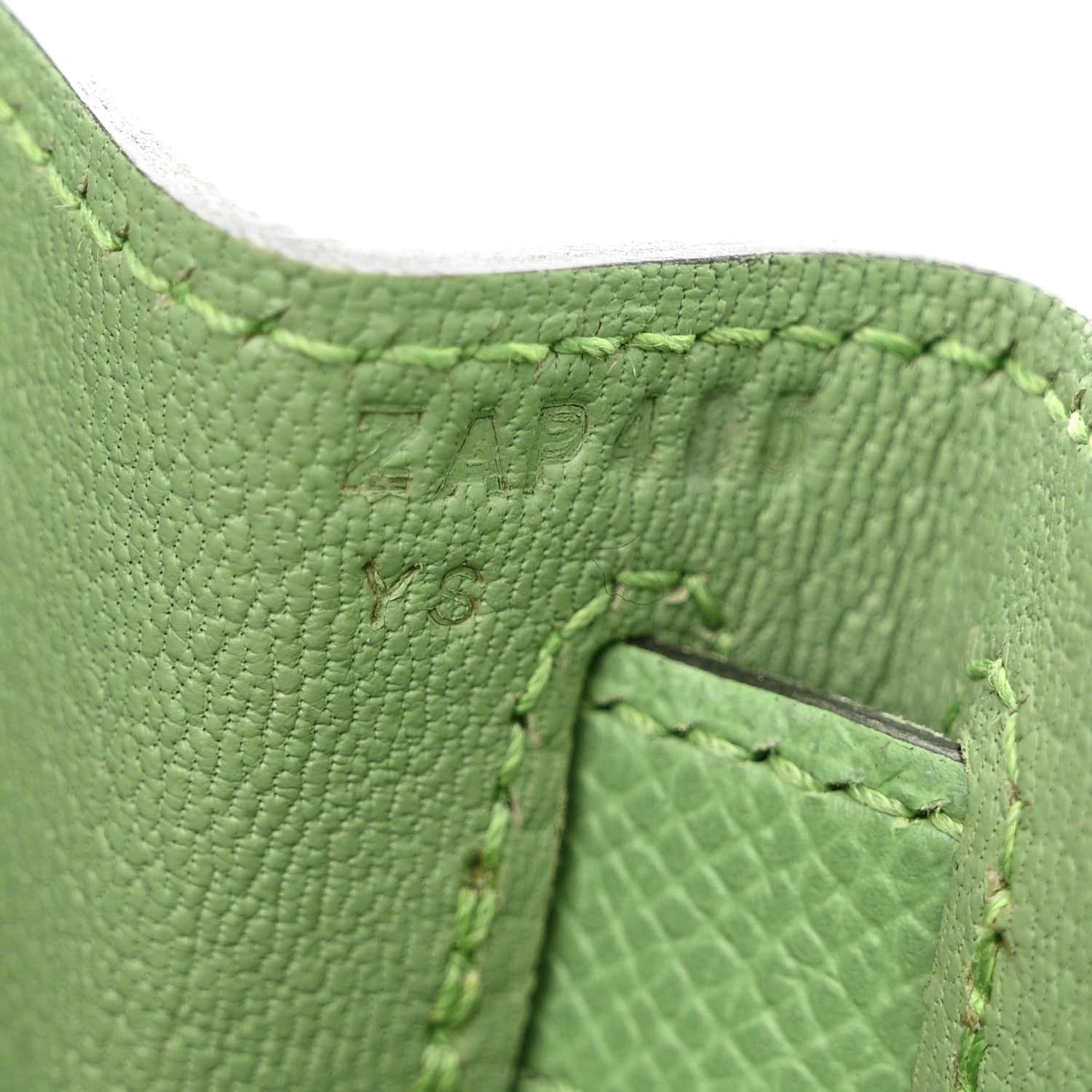 Hermes Epsom Kelly Sellier 28 Vert Criquet 7 of 11