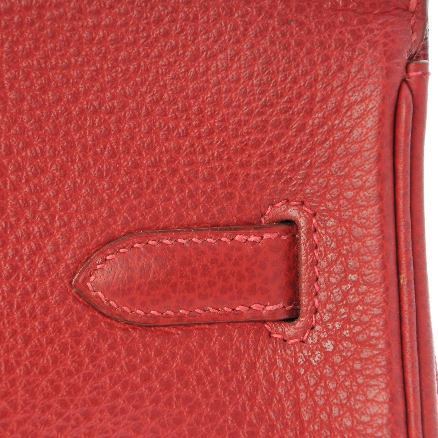 Buffle Skipper Birkin 35 Rouge Vif