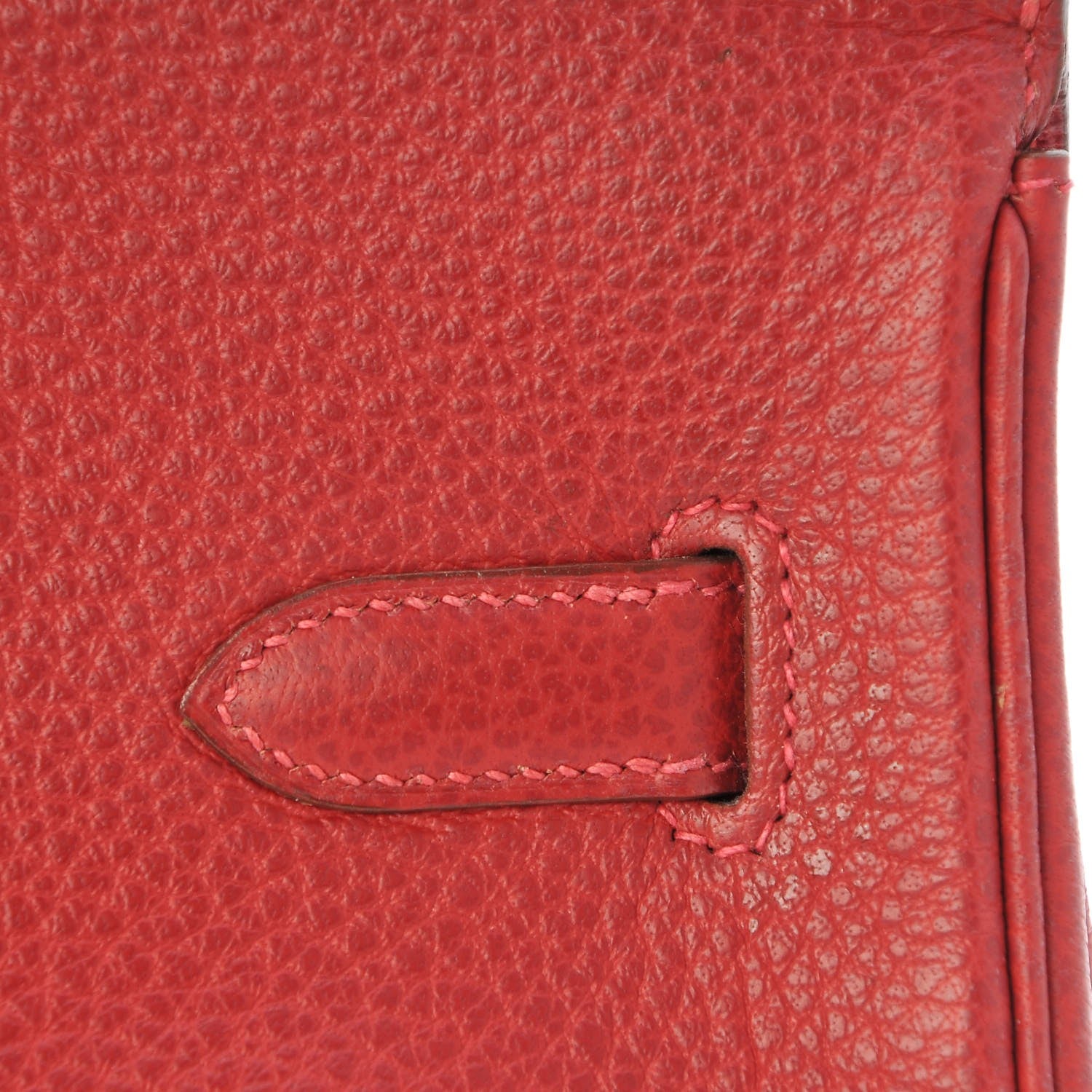 Hermes Buffle Skipper Birkin 35 Rouge Vif 32 of 40