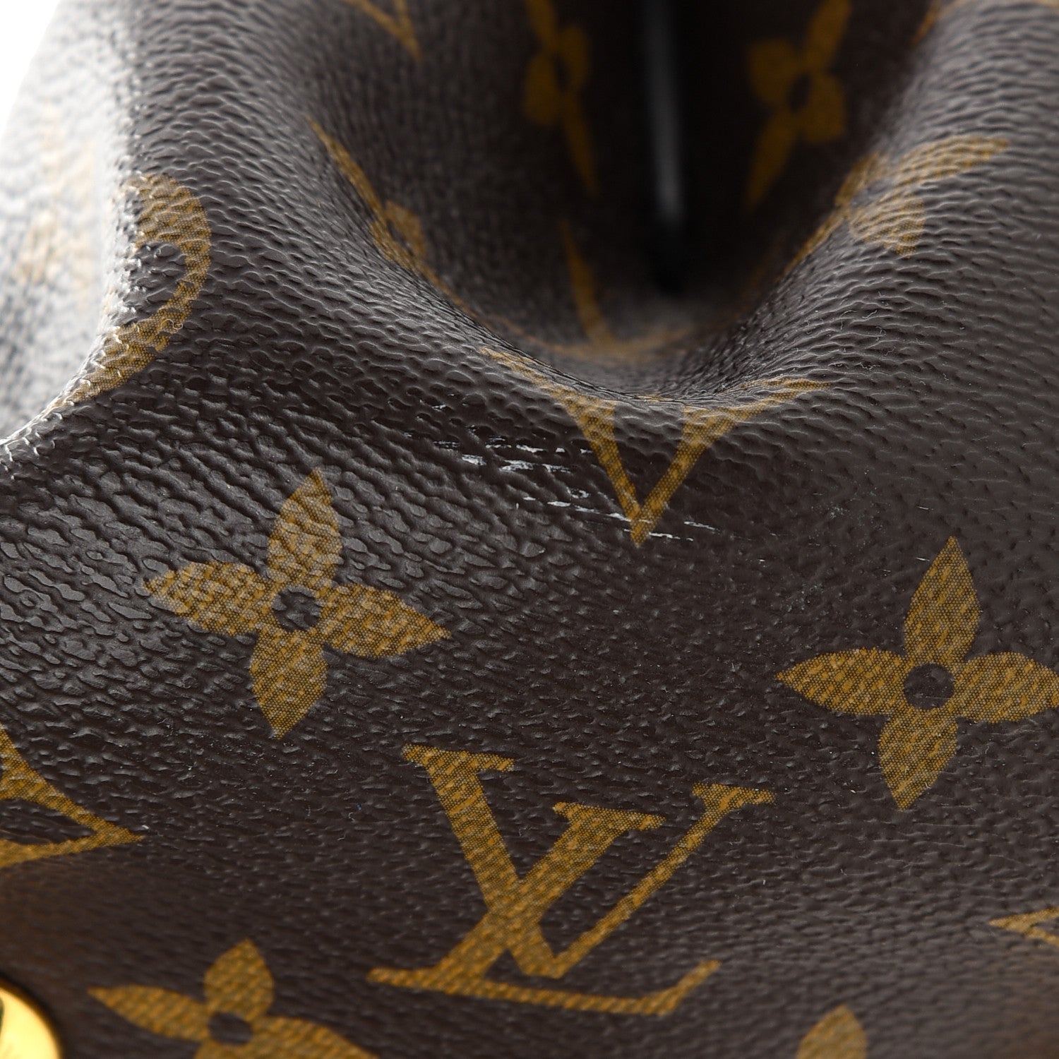 Louis Vuitton Monogram Cuir Orfevre Tote W PM Noisette 9 of 23