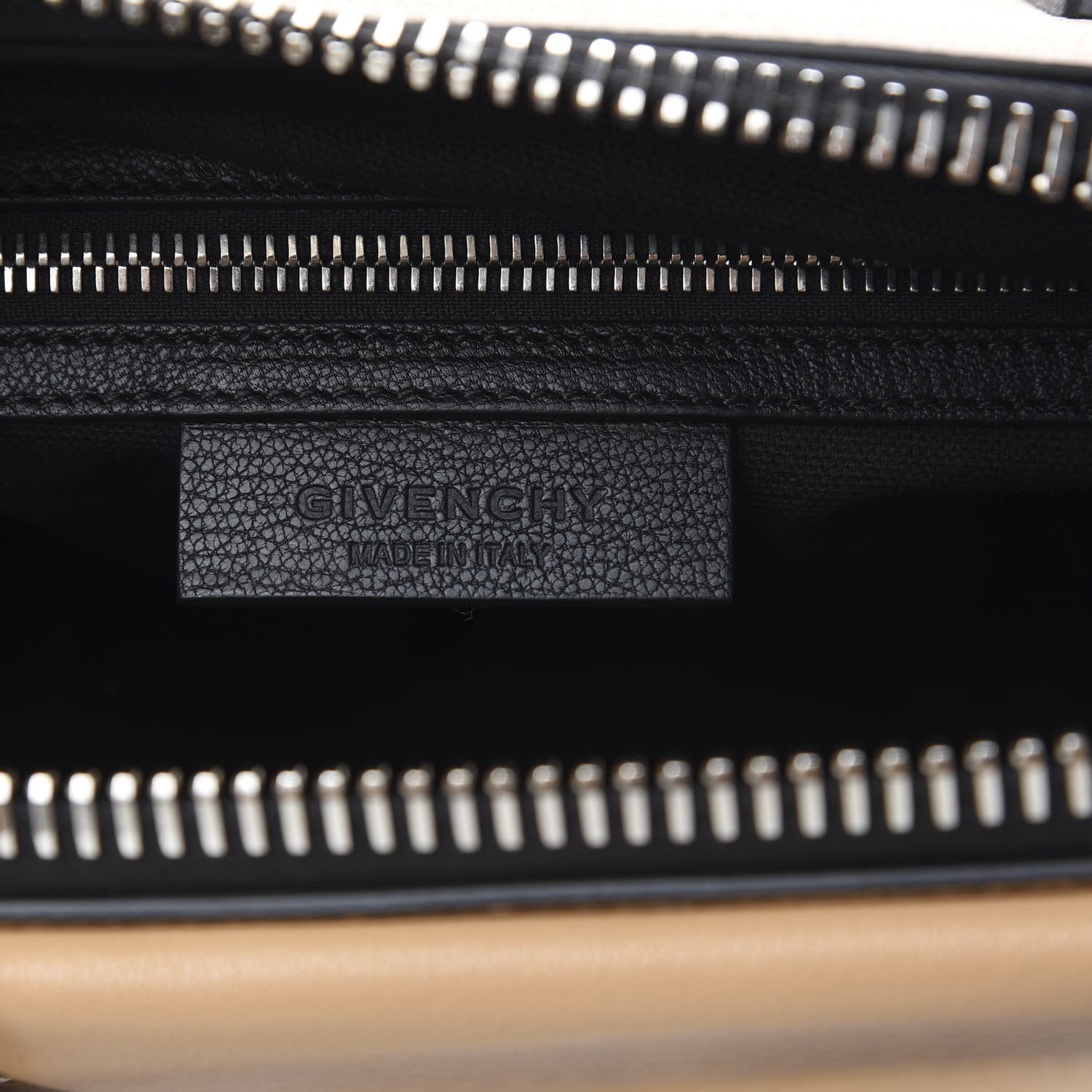 Givenchy Sugar Goatskin Small Bi-Color Antigona Light Beige 5 of 8