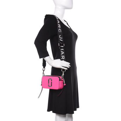 Marc Jacobs Saffiano Small Snapshot Camera Bag Pink 2 of 10