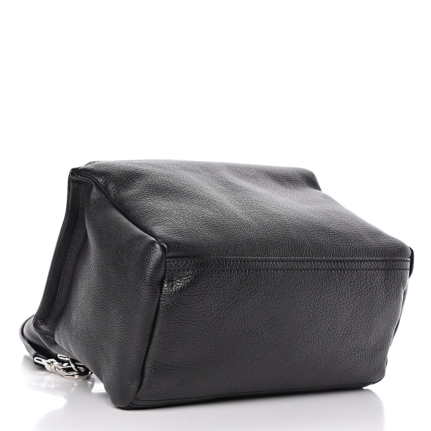 Sugar Goatskin Striped Small Pandora Red Black