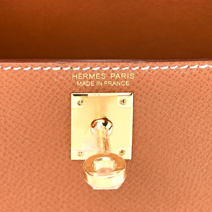 Hermes Epsom Mini Kelly Sellier 20 Gold 6 of 11