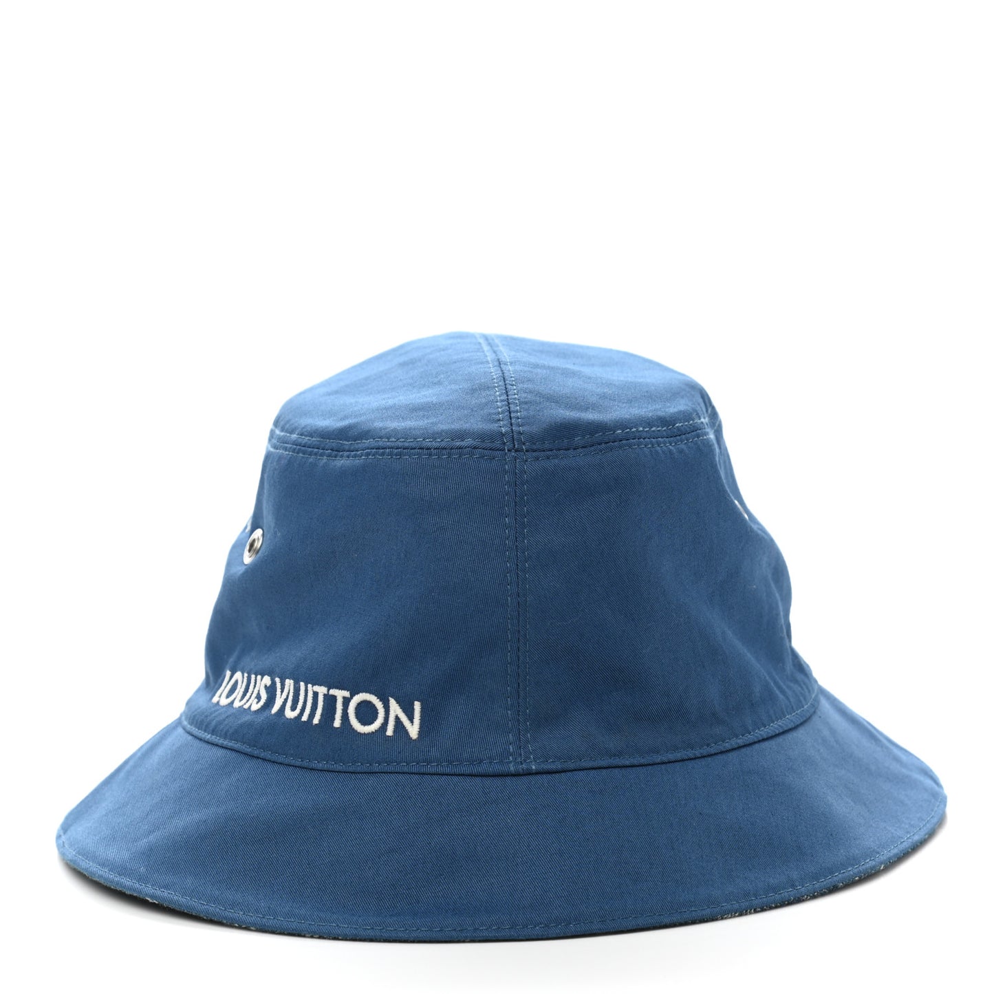 Monogram Denim Transformable Bob Bucket Hat 58 Blue