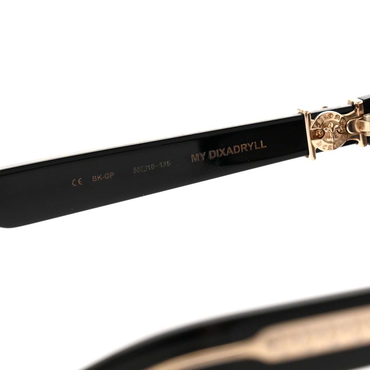 Chrome Hearts Acetate Mydixadryll Sunglasses Black 6 of 7