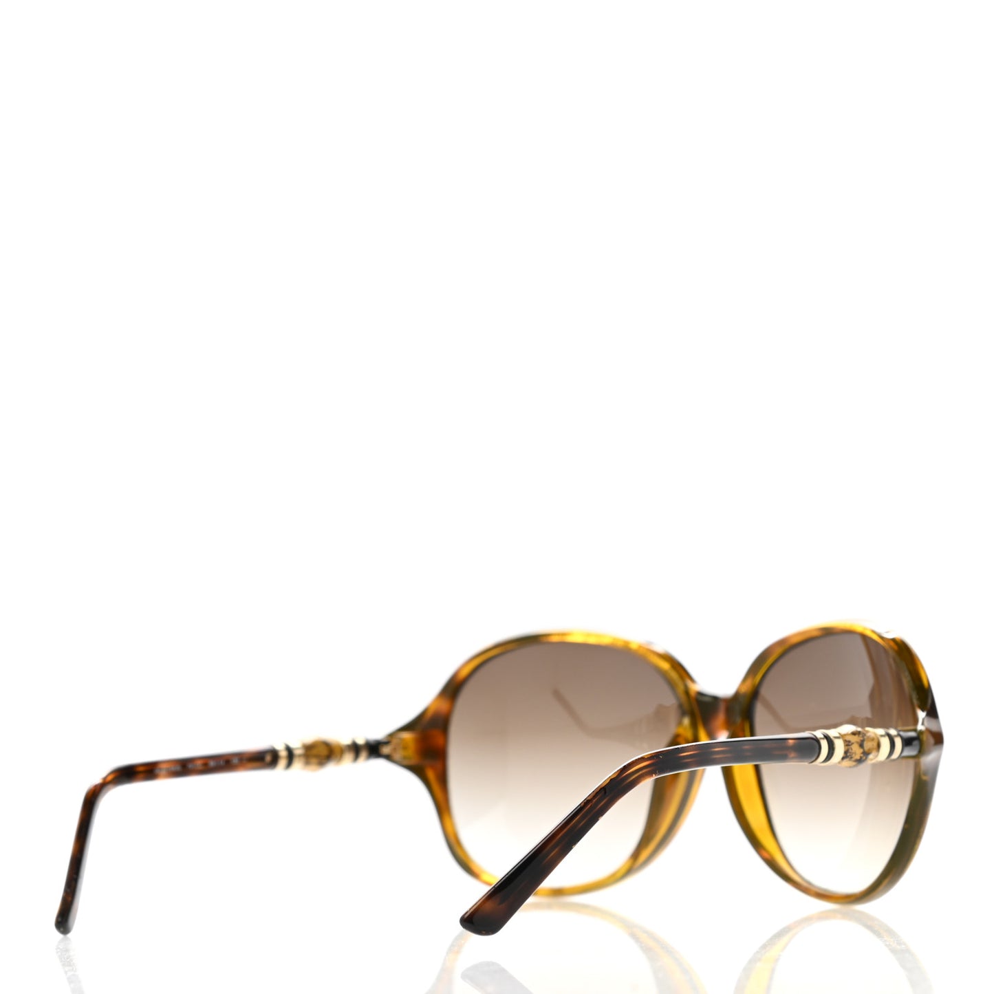 Square Bamboo Sunglasses GG3210KS Brown