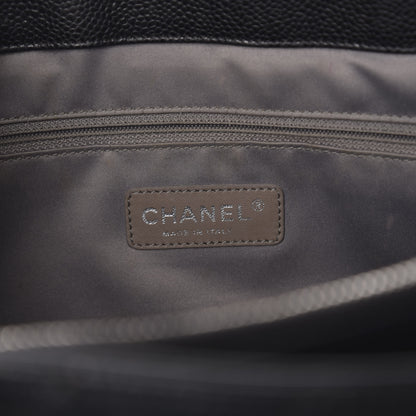 Chanel Caviar Quilted XL Grand Shopping Tote GST Black 10 of 20