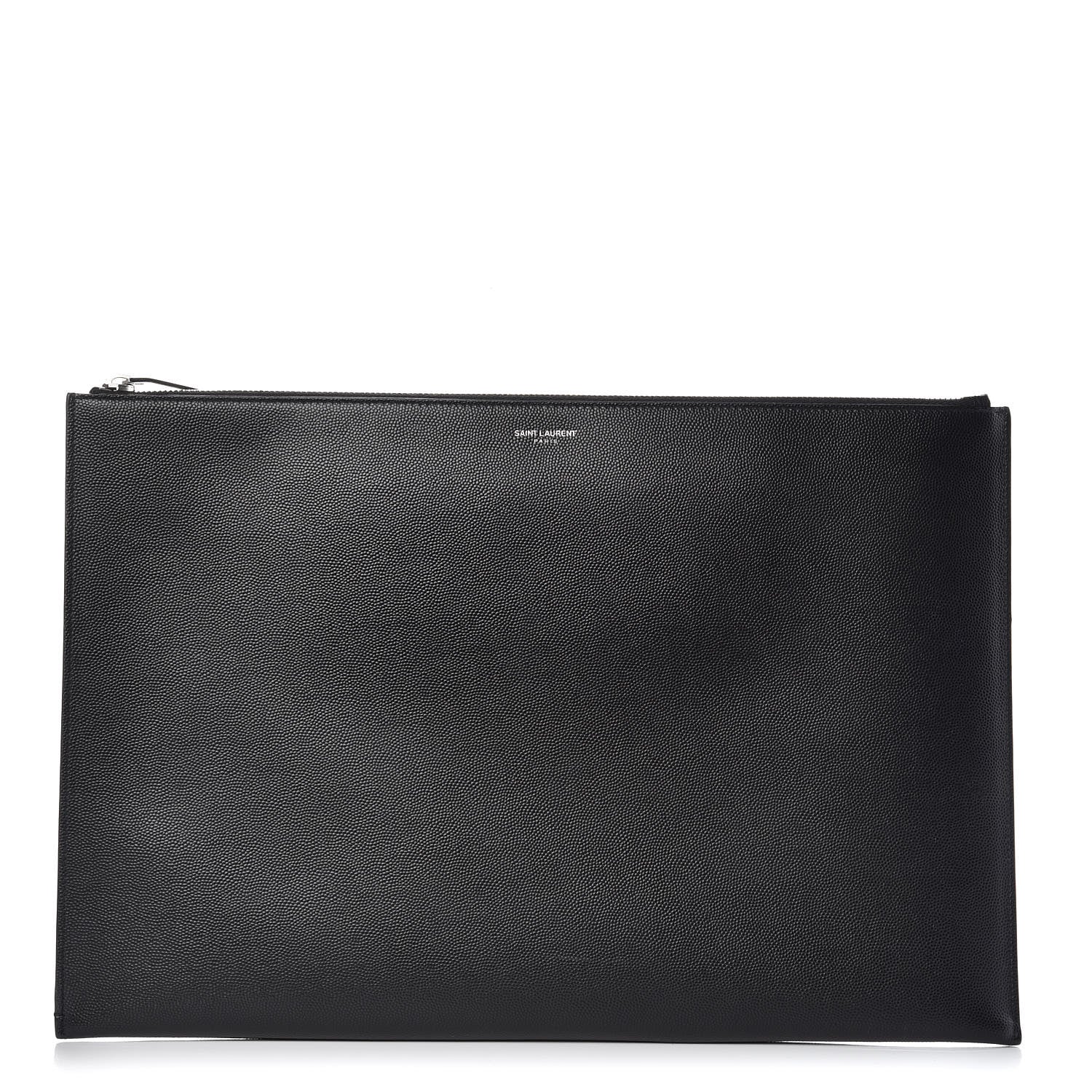 Saint Laurent Grain De Poudre Document Holder Black 1 of 10