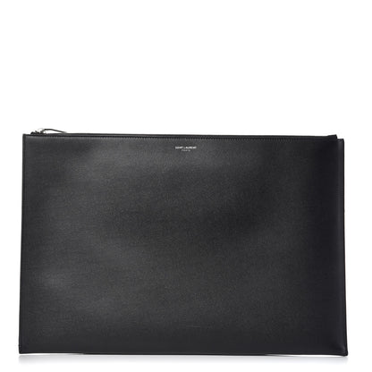 Saint Laurent Grain De Poudre Document Holder Black 1 of 10