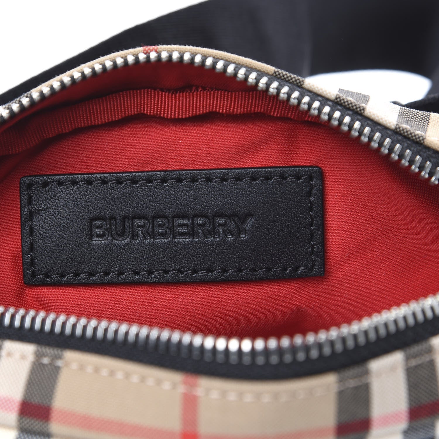 Burberry Nylon Vintage Check Small Cannon Bum Bag Archive Beige 5 of 8