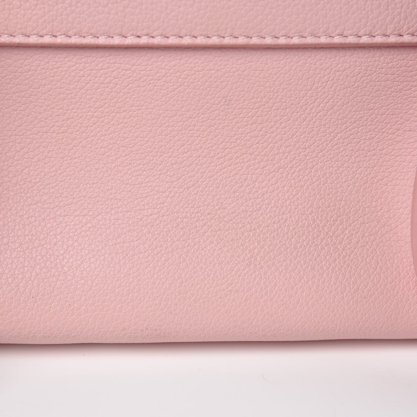 Calfskin Lockme II Chain Bag BB Rose Ballerine