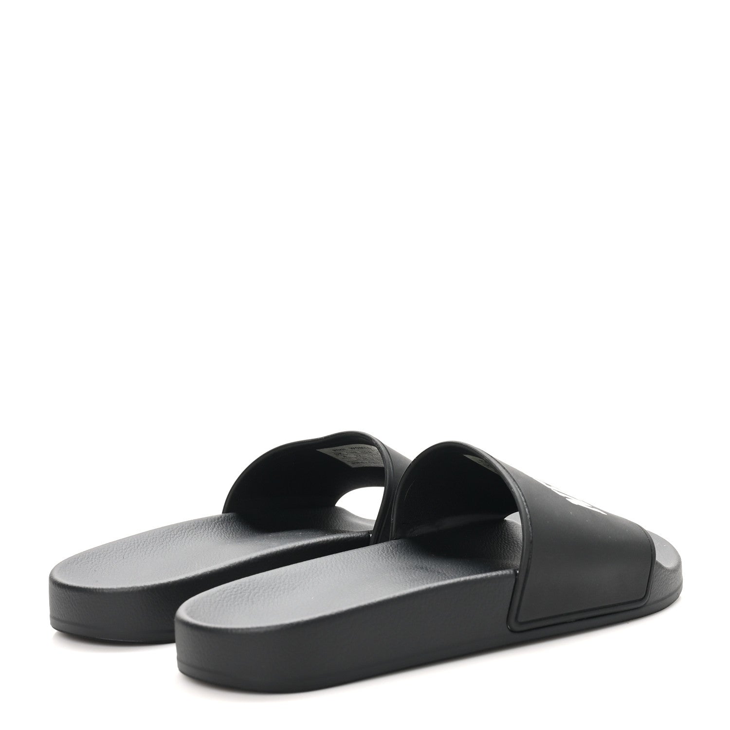 Balenciaga Rubber New York Womens New York Pool Slide Sandals 37 Black 5 of 8