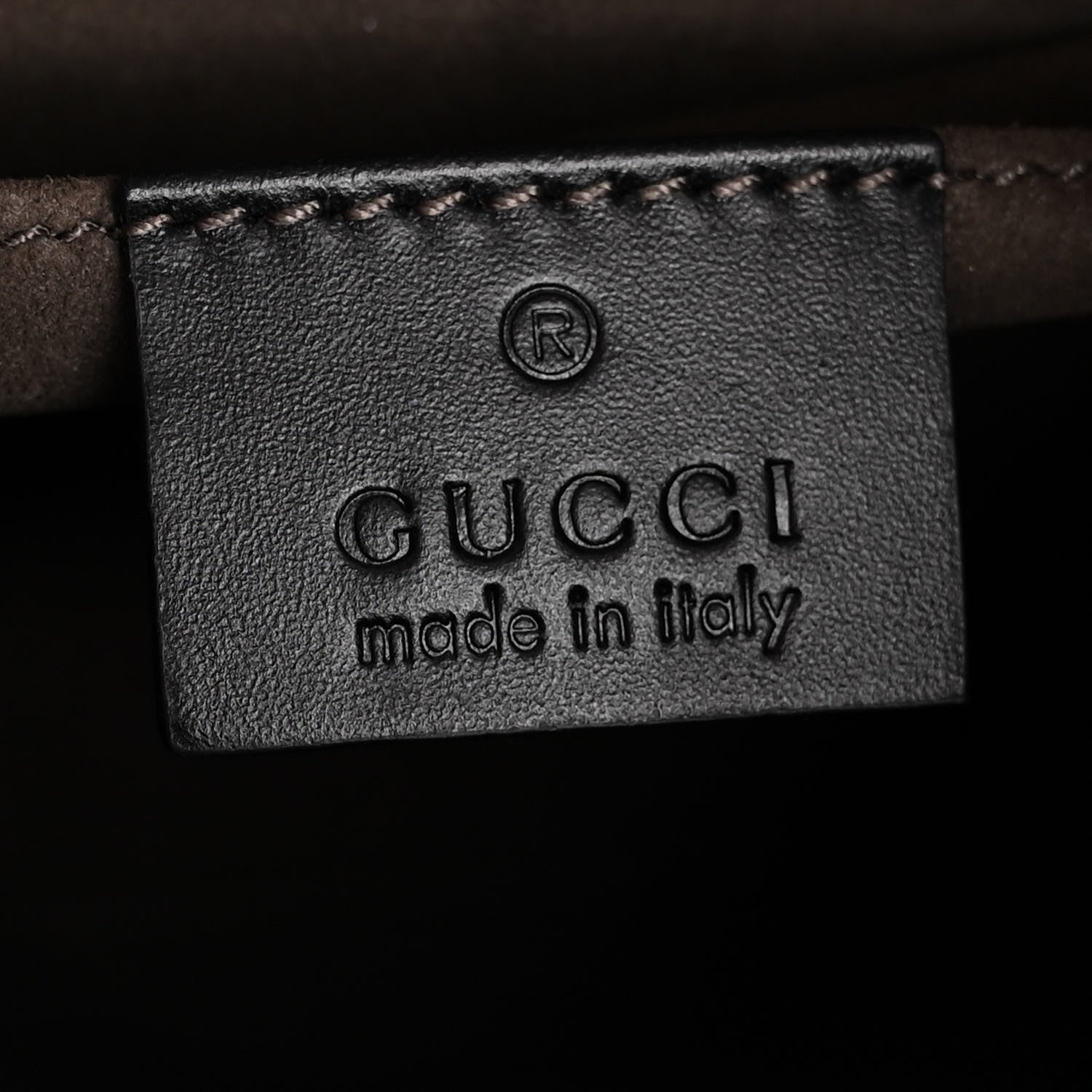 Gucci Guccissima Signature Web New Web Cosmetic Case Black 5 of 7