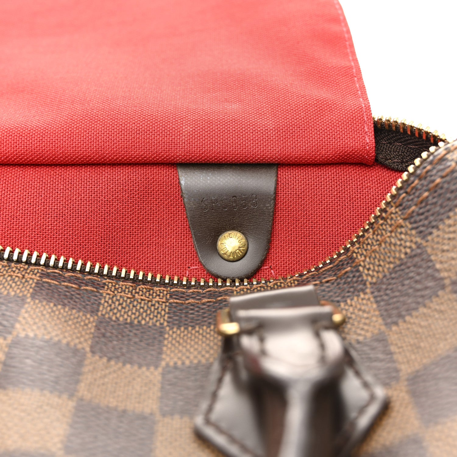 Louis Vuitton Damier Ebene Speedy 25 6 of 13