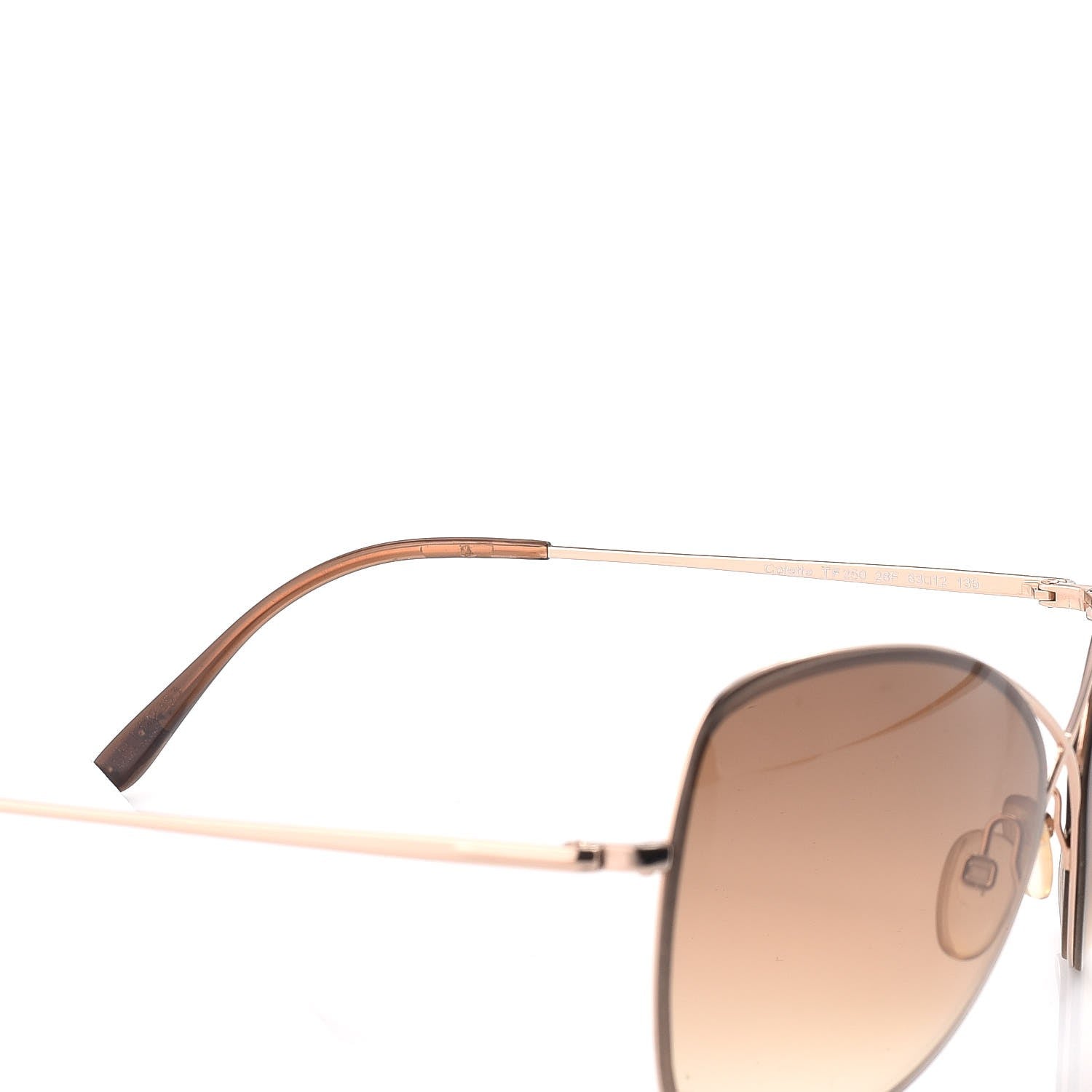 Tom Ford Colette Butterfly Sunglasses TF250 Rose Gold 8 of 10