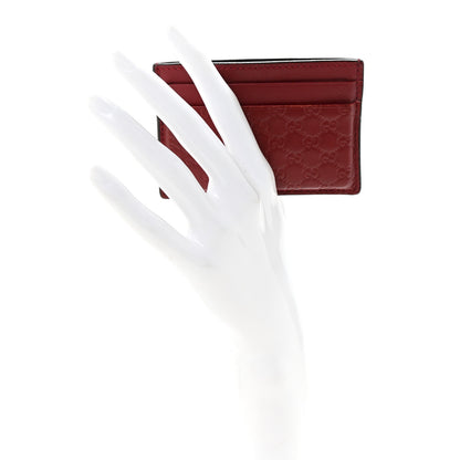Gucci Microguccissima Card Holder Red 2 of 6