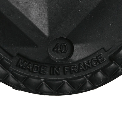 Chanel Caoutchouk CC High Boots 40 Black 6 of 9
