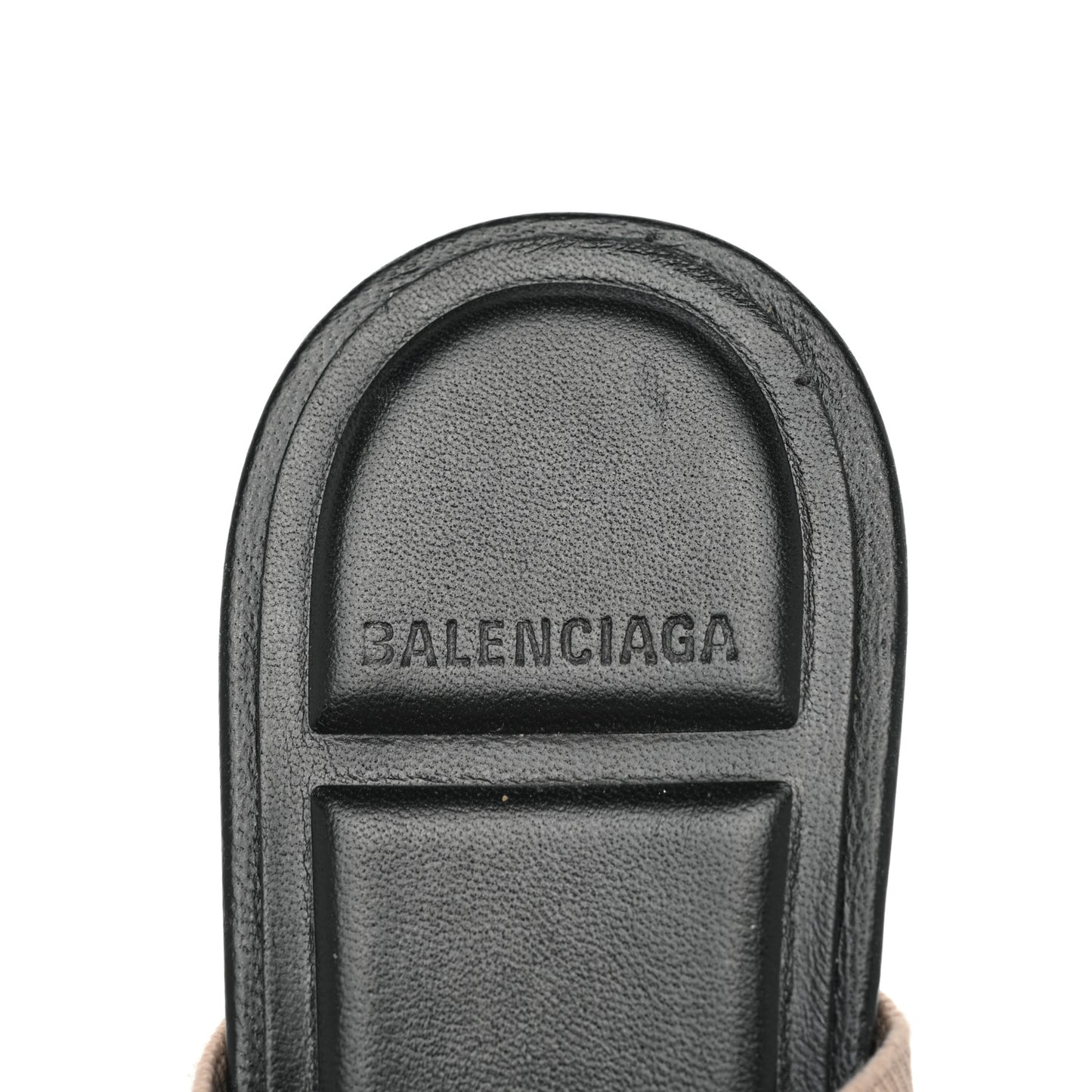 Jersey Stretch Heel Sandals 37 Beige
