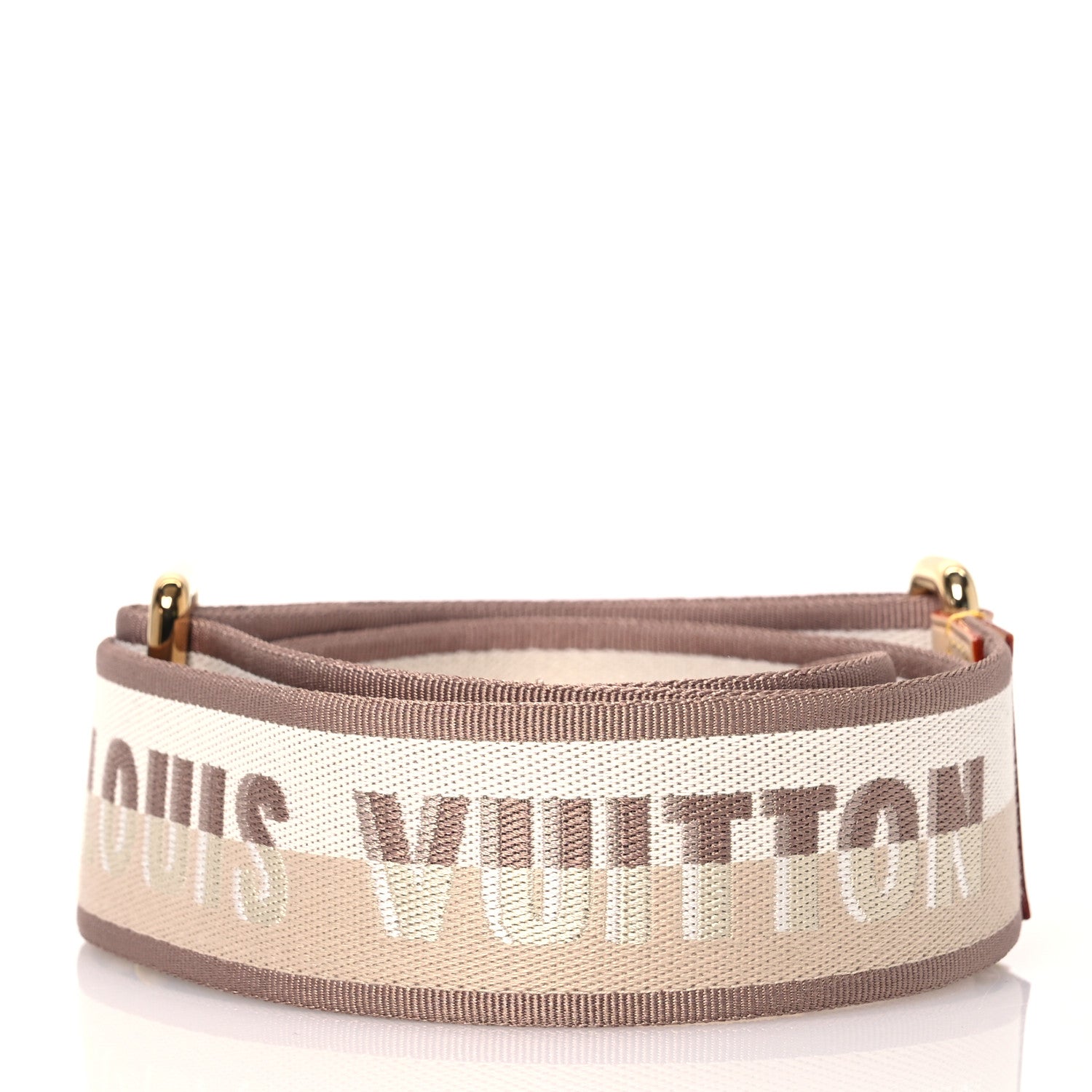 Louis Vuitton Jacquard Speedy Bandouliere 20 Shoulder Strap Beige 2 of 3