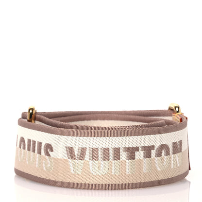 Louis Vuitton Jacquard Speedy Bandouliere 20 Shoulder Strap Beige 2 of 3