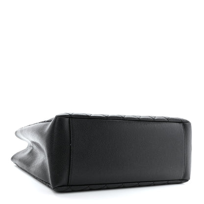 Chanel Caviar Quilted Grand Shopping Tote GST Black 4 of 11