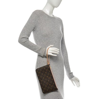 Louis Vuitton Monogram Neverfull MM GM Pochette Rose Ballerine 2 of 6