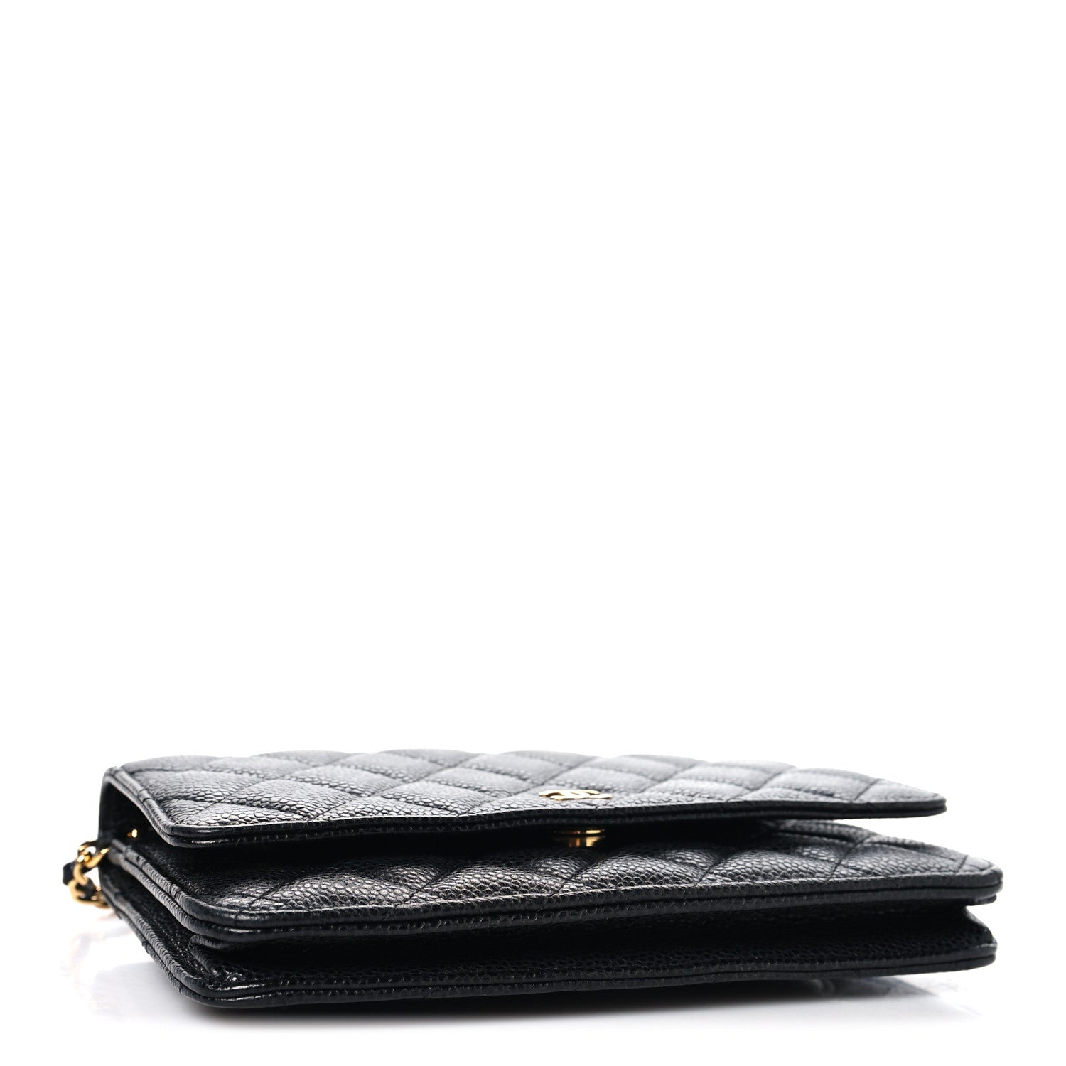Chanel Caviar Quilted Wallet On Chain WOC Black 4 of 13
