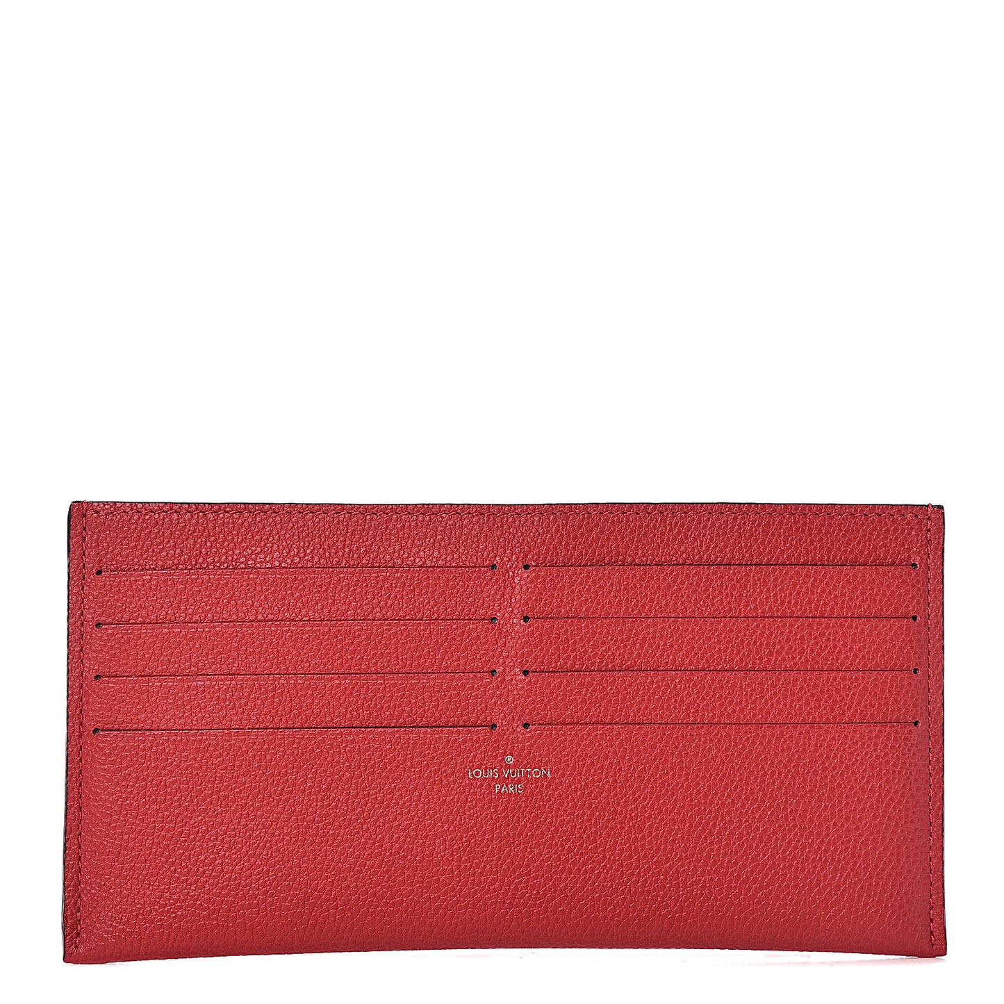Calfskin Felicie Card Holder Insert Cherry