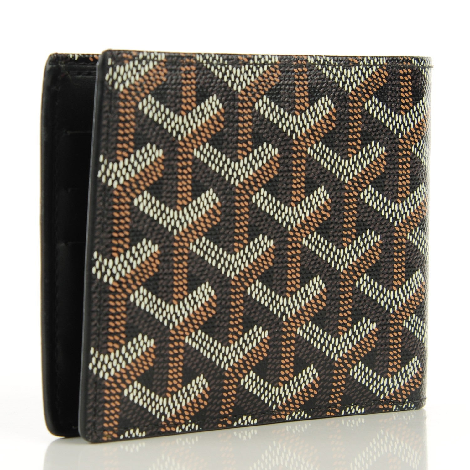 Goyard Goyardine Bi-Fold Wallet Black 118493 – FASHIONPHILE