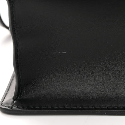 Gucci Calfskin Mini Sylvie Top Handle Bag Black 14 of 17