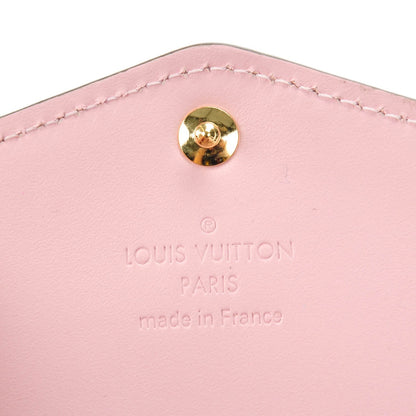 Louis Vuitton Vernis Sarah Compact Wallet Rose Ballerine 6 of 7
