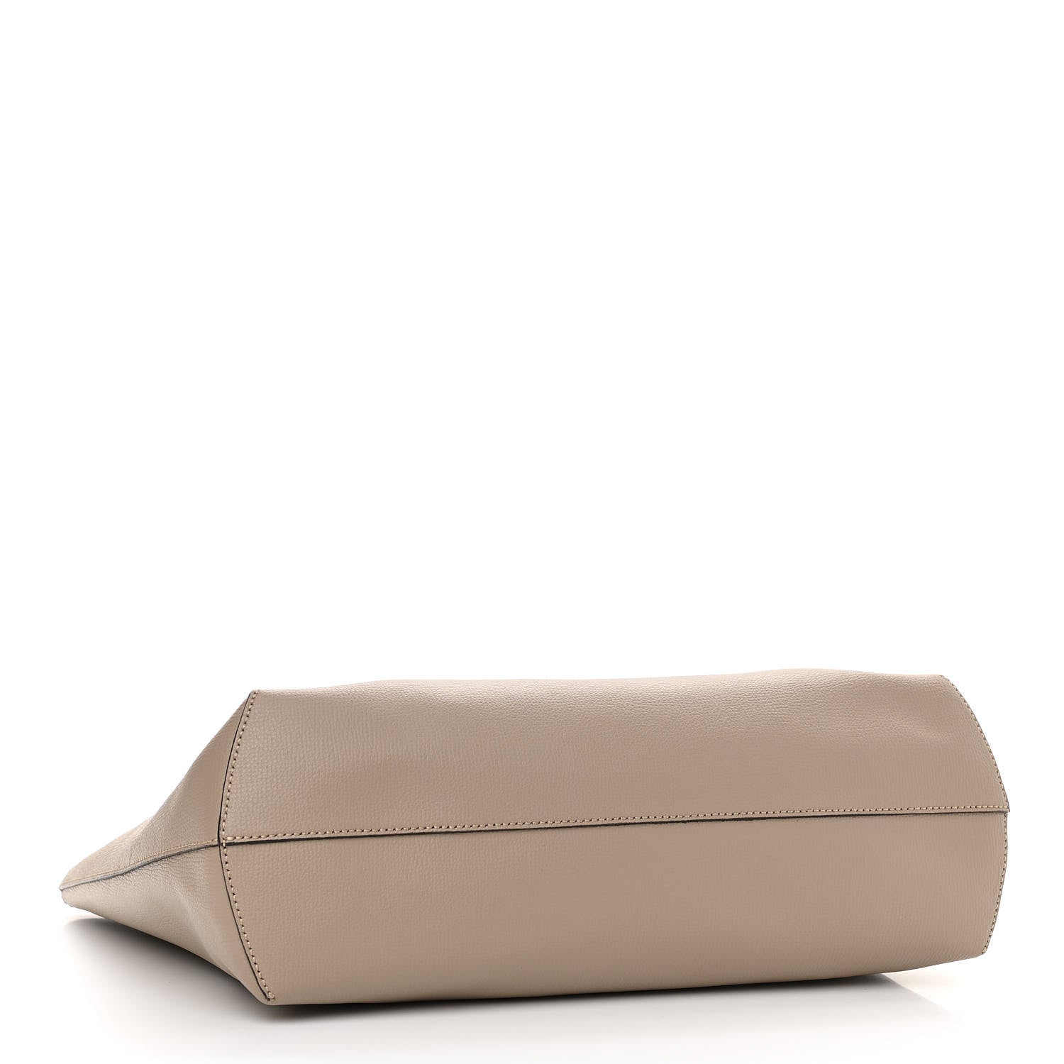 Fendi Vitello Vienna Enamel F is Fendi Shopping Tote Tortora Taupe 5 of 11