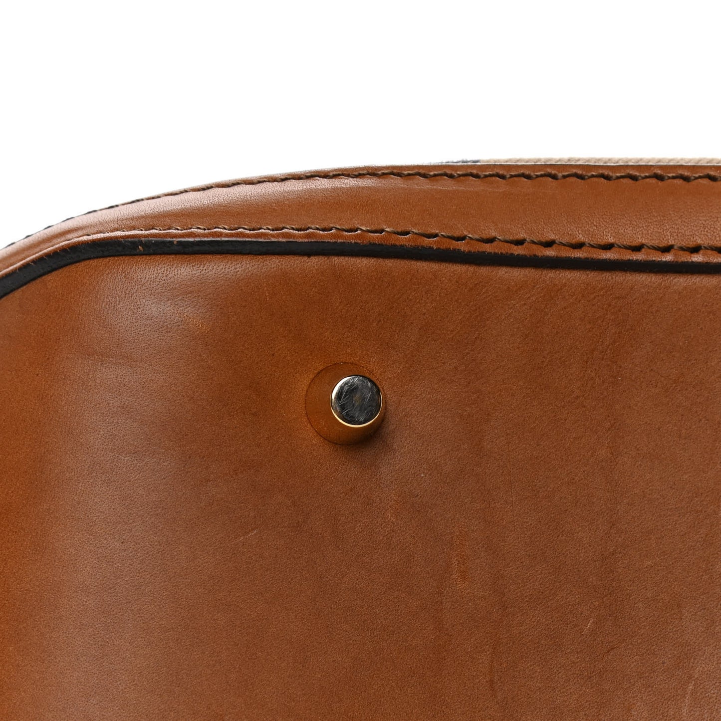 Bridle Calfskin House Check Small Orchard Bowling Bag Deep Claret