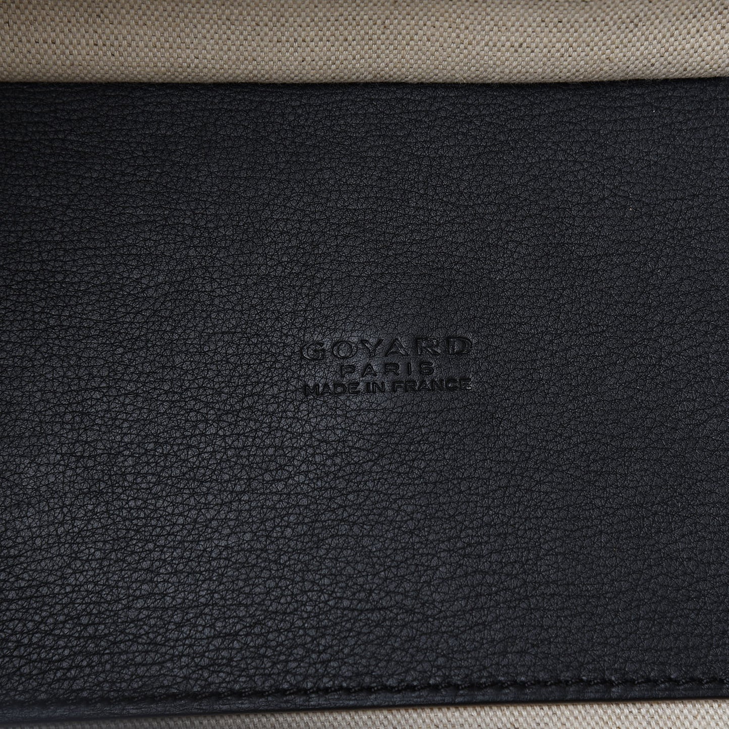 Goyardine Marquises Tote Black