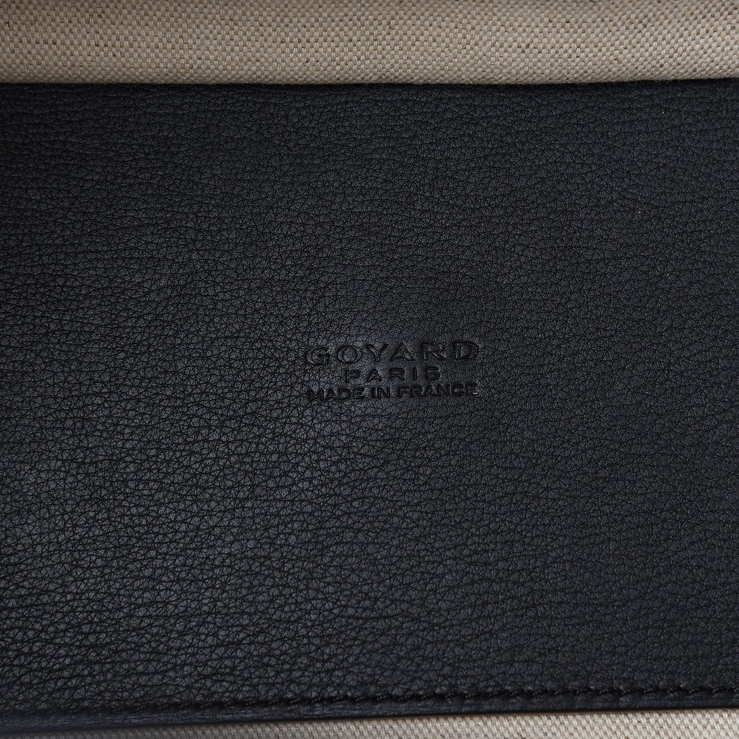 Goyard Goyardine Marquises Tote Black 6 of 12