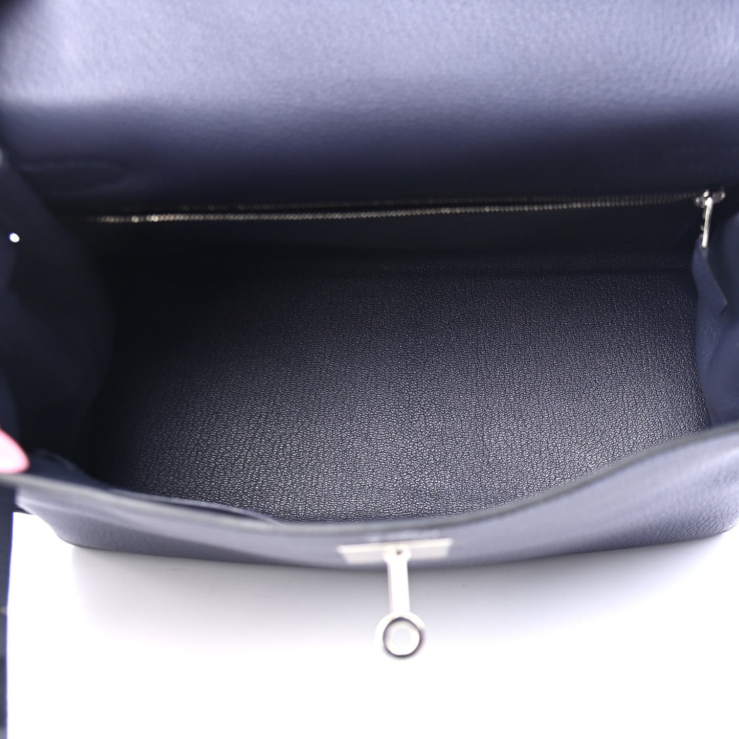 Togo Matte Alligator Kelly Retourne Touch 28 Bleu Nuit