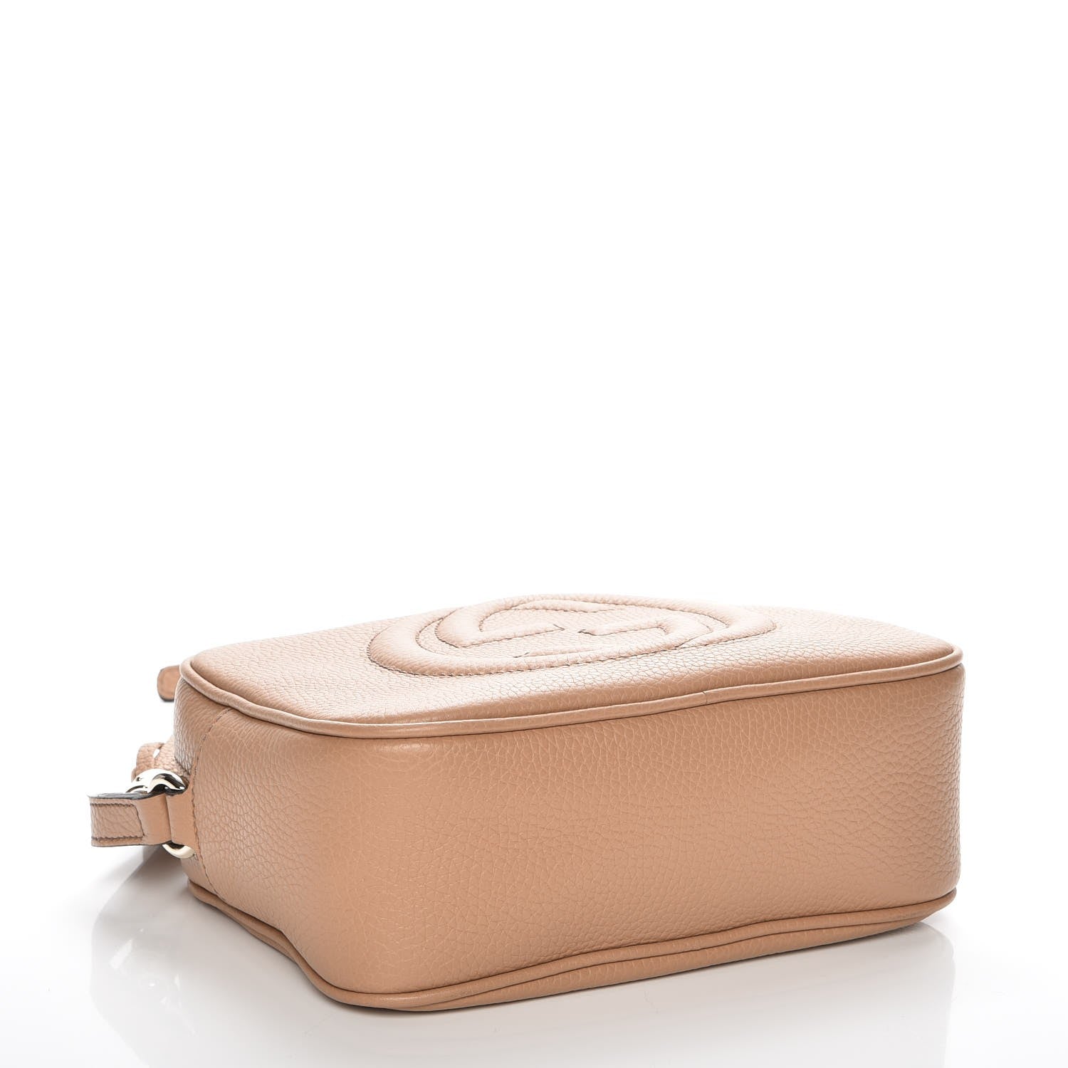 Gucci Pebbled Calfskin Small Soho Disco Bag Rose Beige 4 of 7