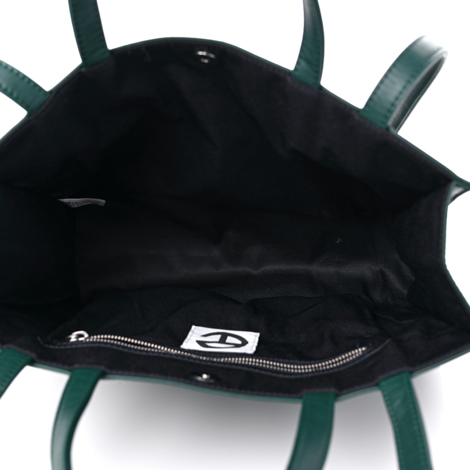 Telfar Vegan Leather Medium Shopping Bag Dark Olive 5 of 14