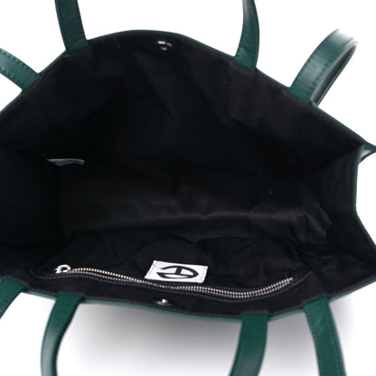 Telfar Vegan Leather Medium Shopping Bag Dark Olive 5 of 14