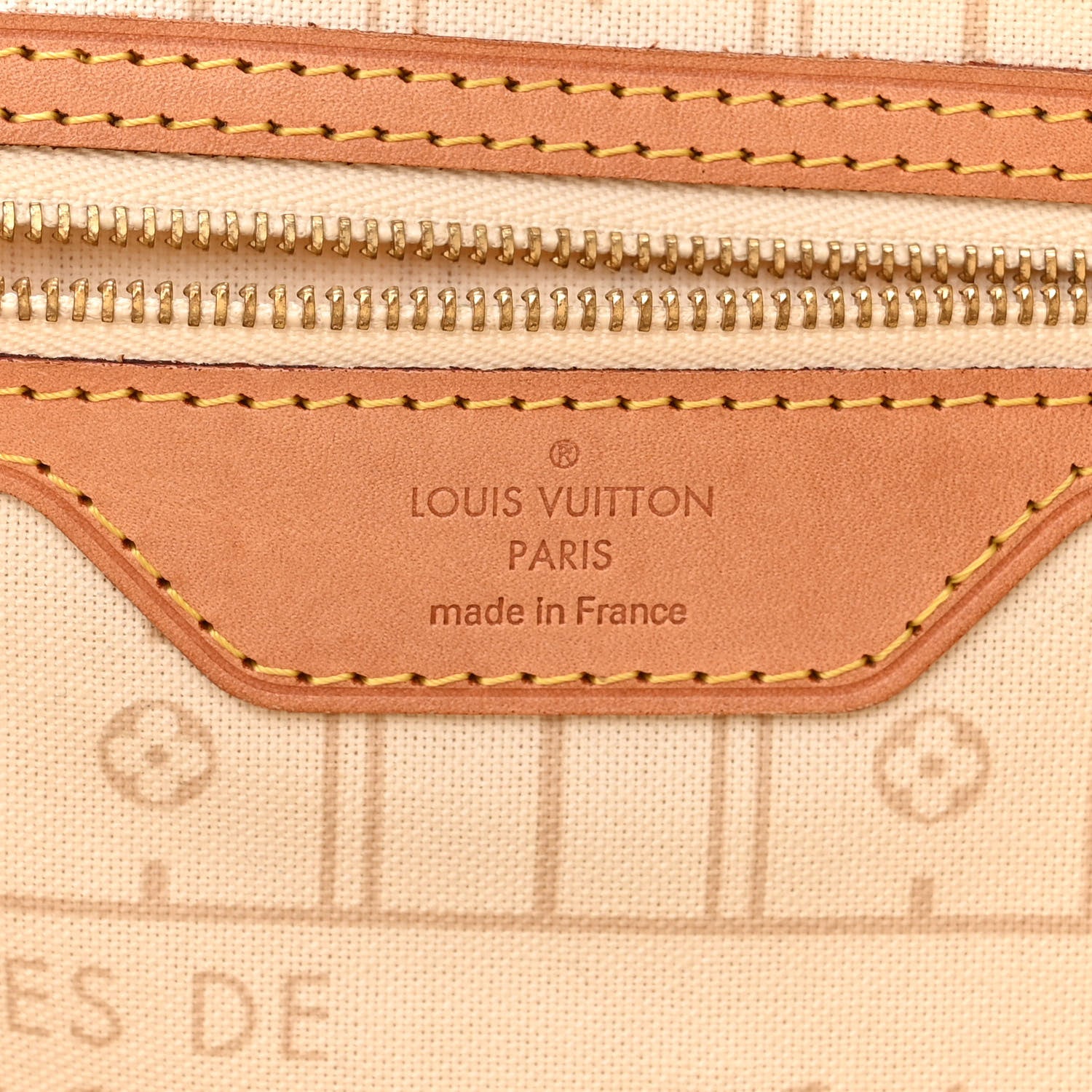 Louis Vuitton Damier Azur Neverfull MM 6 of 13