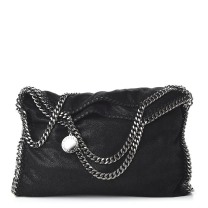 Stella McCartney Shaggy Deer Falabella Fold Over Tote Black 1 of 10