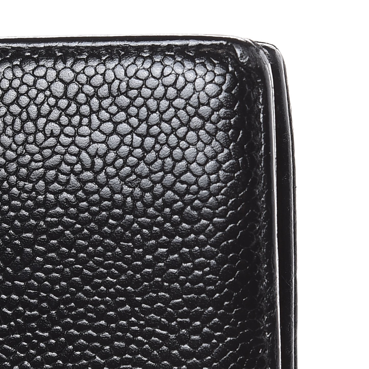 Caviar Timeless CC French Wallet Black