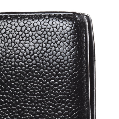 Chanel Caviar Timeless CC French Wallet Black 9 of 12