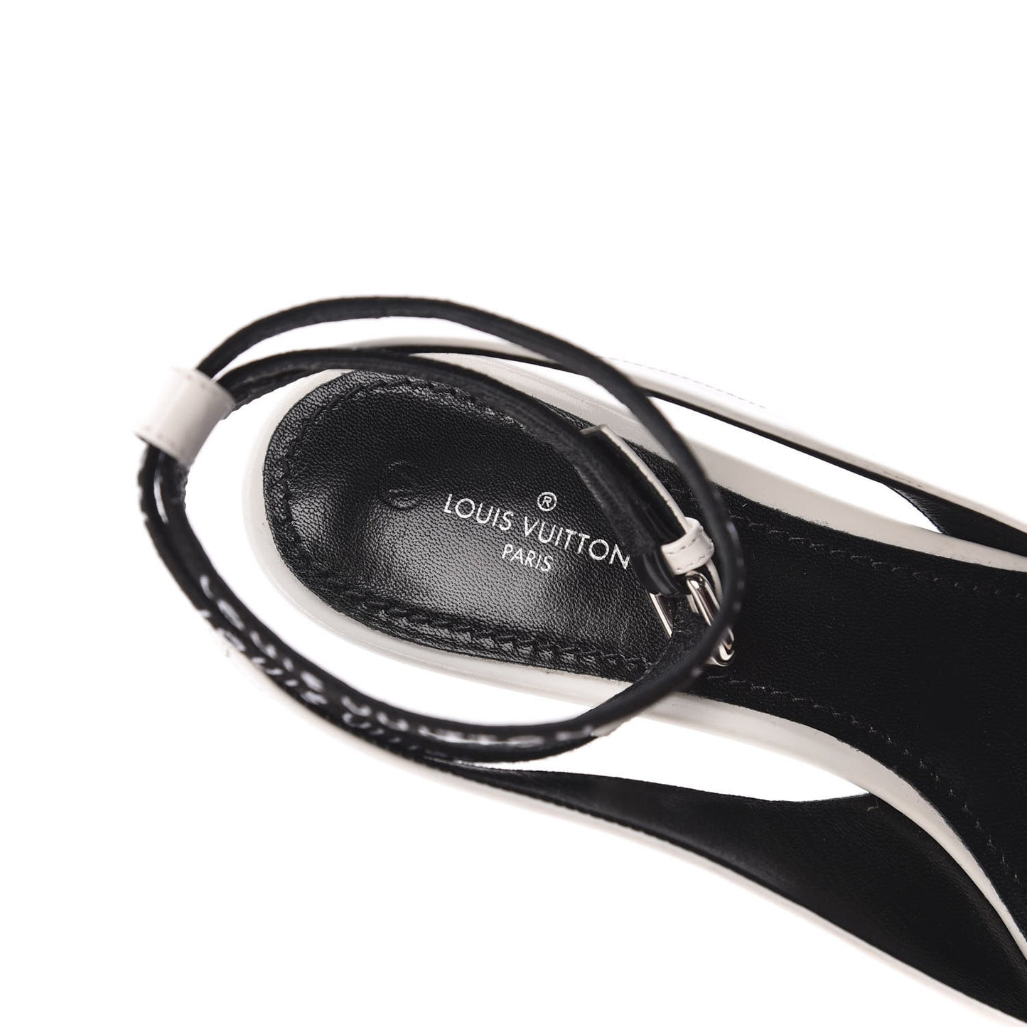 Patent Call Back Open Back Pumps 38.5 White