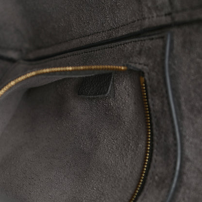 Celine Soft Grained Calfskin Sangle Bucket Bag Grey 8 of 16