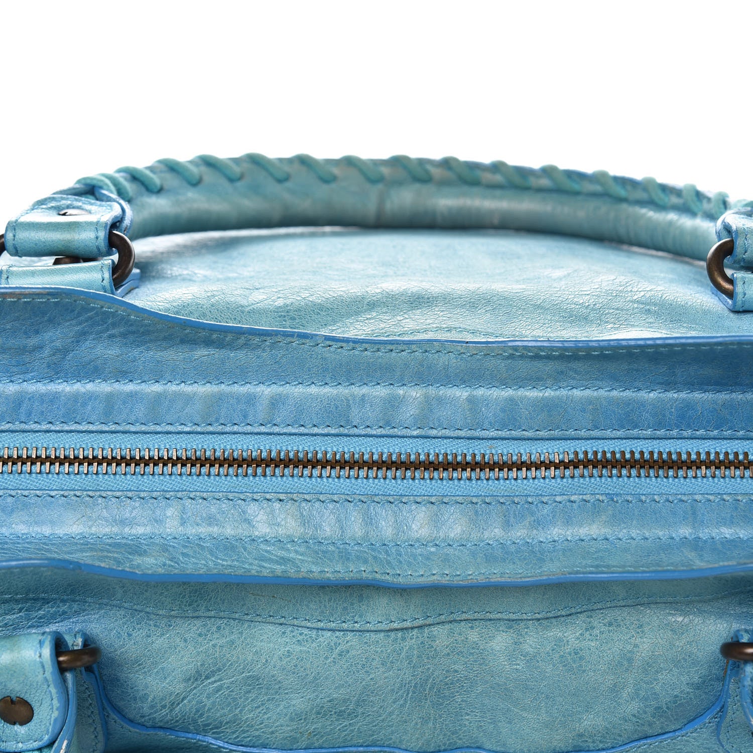 Balenciaga Agneau Classic Hardware City Turquoise 15 of 18