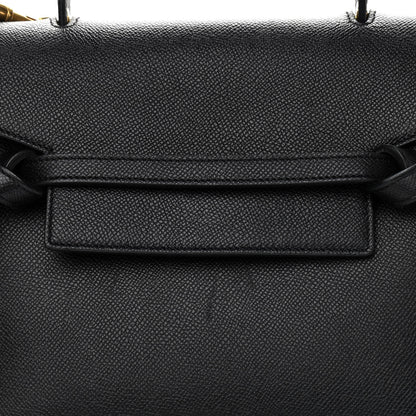 Celine Grained Calfskin Micro Belt Bag Black 9 of 12