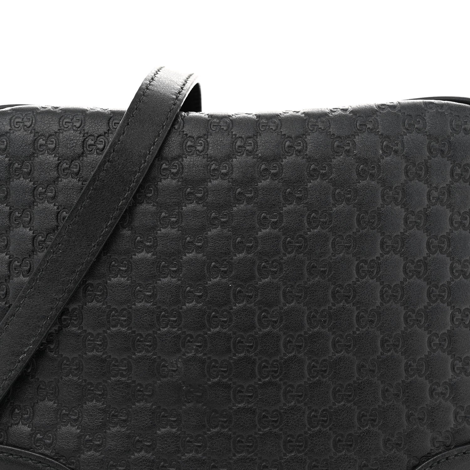 Gucci Microguccissima Mini Bree Messenger Bag Black 8 of 19