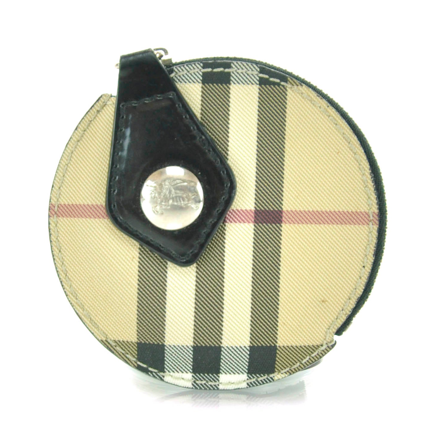 House Check Coin Purse Keychain